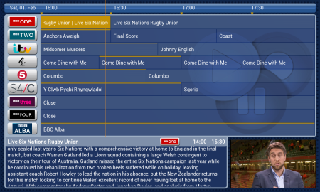 TVCatchup Programme Guide
